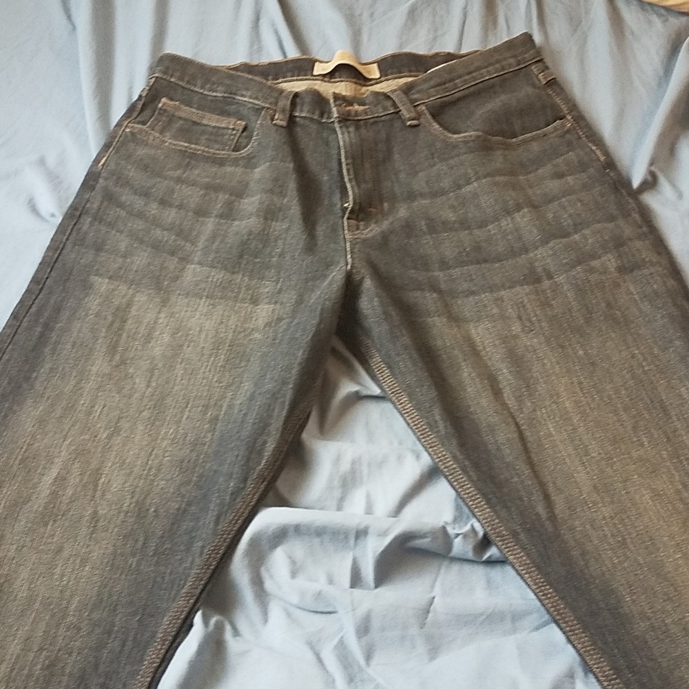 Wrangler relaxed straight dark blue Jeans 34x30
